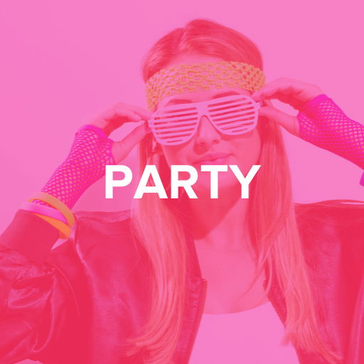 App Stream Party Text