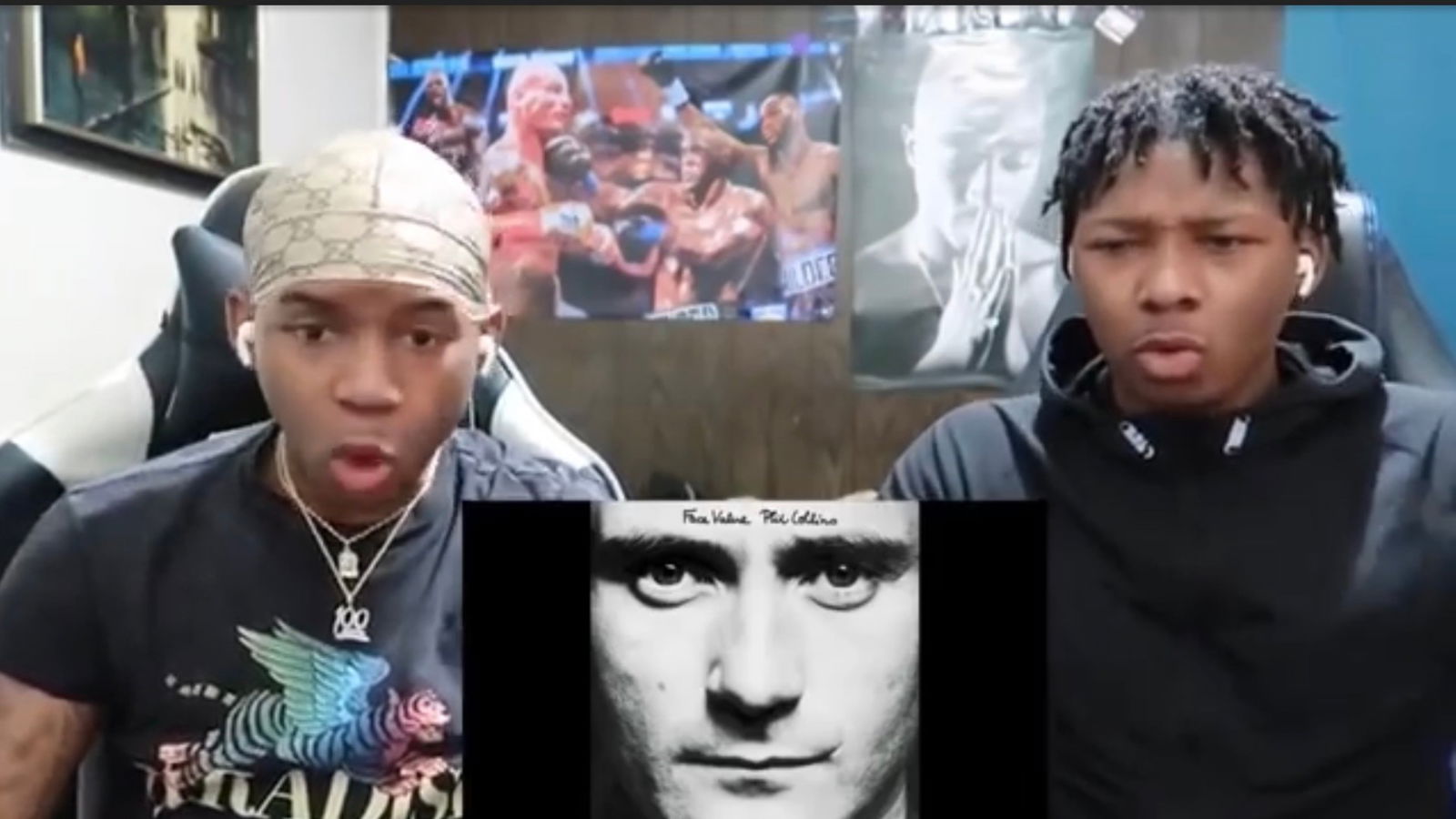 Tim und Fred Williams hören Phil Collins „In The Air Tonight“