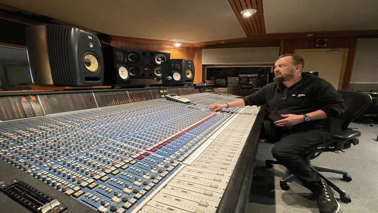 Thilo Schmied am Mischpult