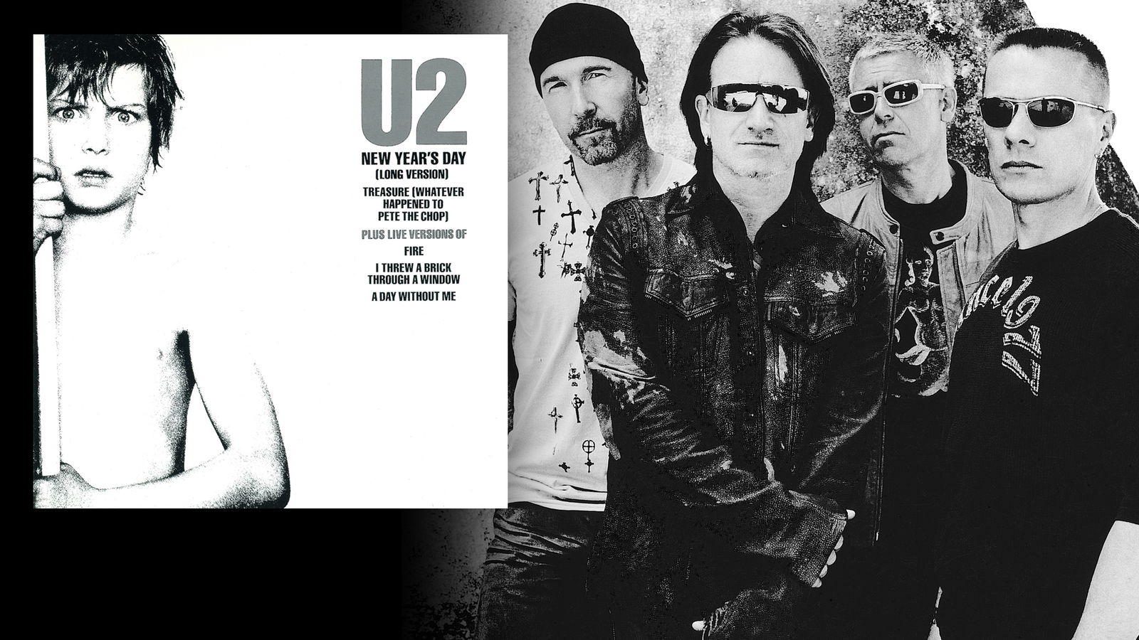 u2 new year's day youtube