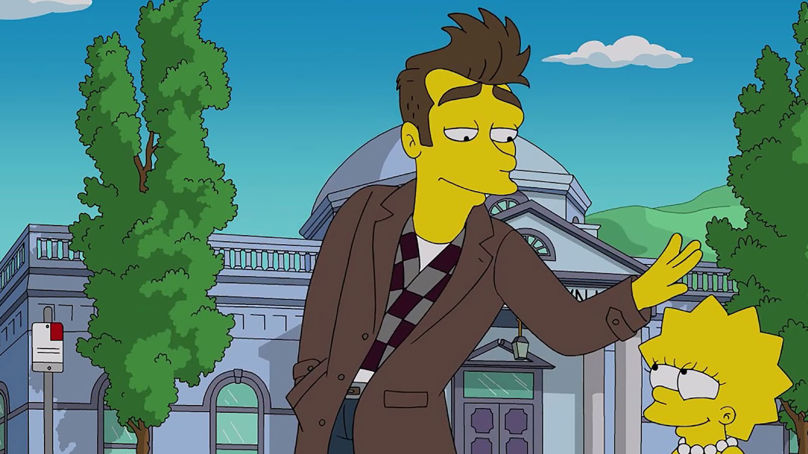 Quilloughby (The Snuffs) & Lisa Simpson