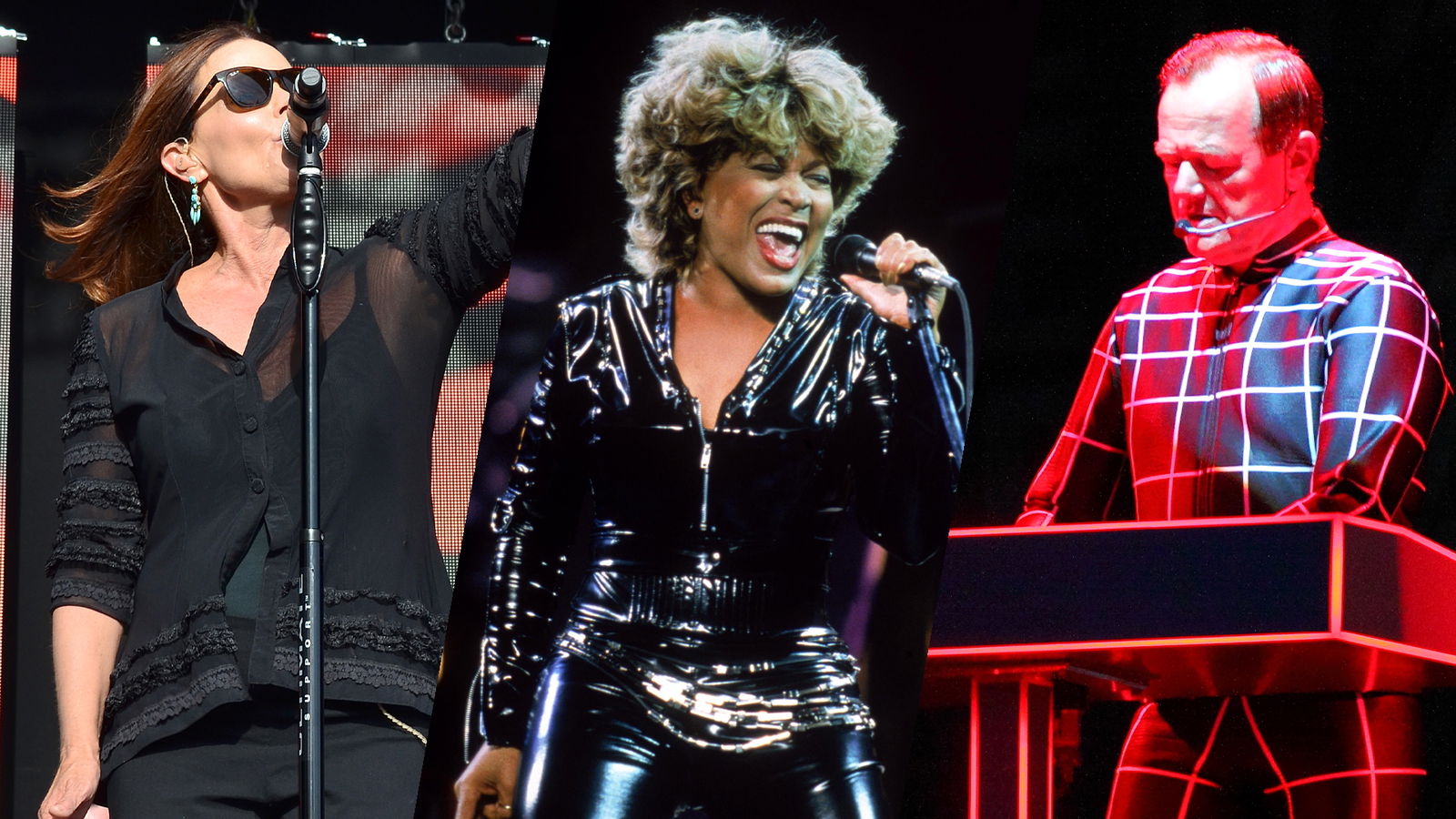 The Go Go's, Tina Turner & Kraftwerk
