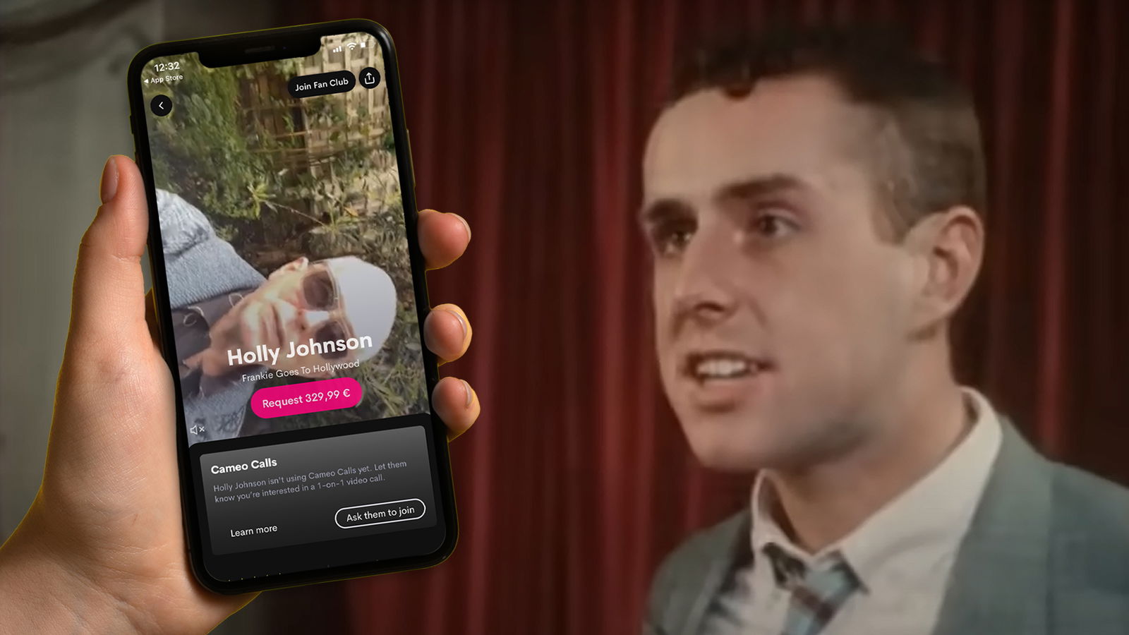 Holly Johnsons Account bei Cameo