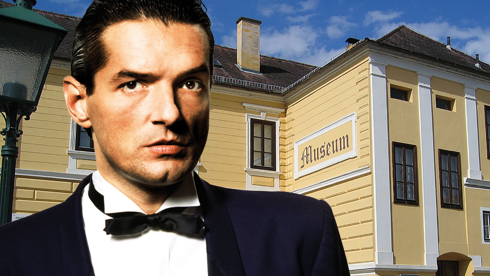 Falco & das Museum "Zeitbrücke" in Gars in Österreich