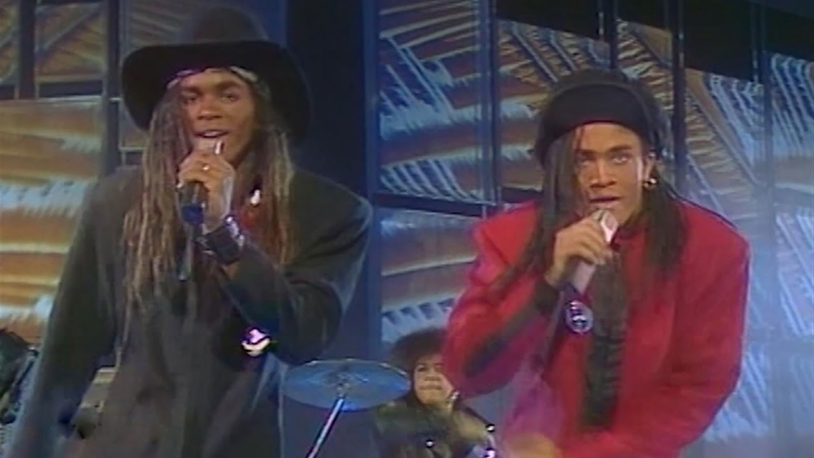 Milli Vanilli 1988 in der Sendung "Ein Kessel Buntes" im DDR-Fernsehen
