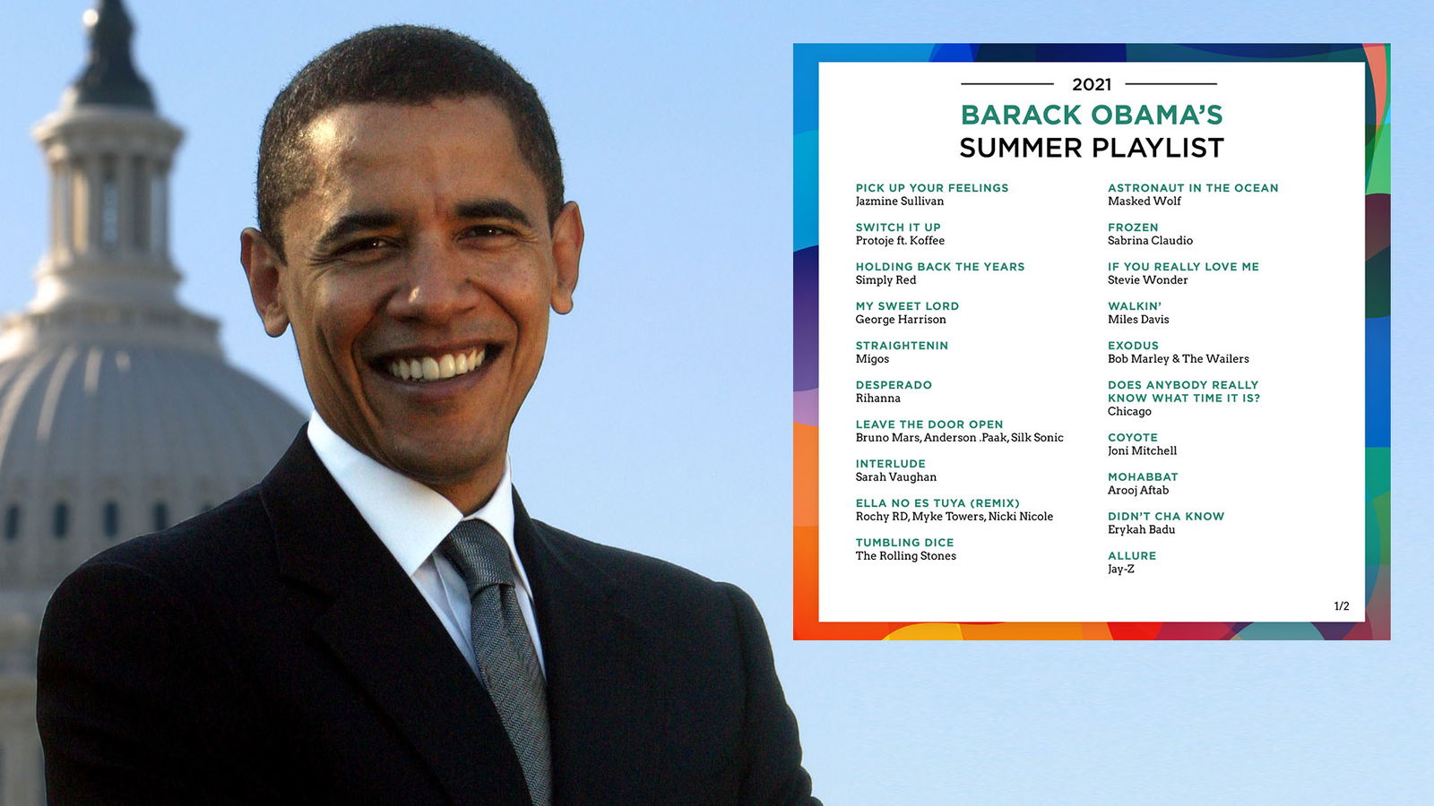 Barack Obamas Summer Playlist