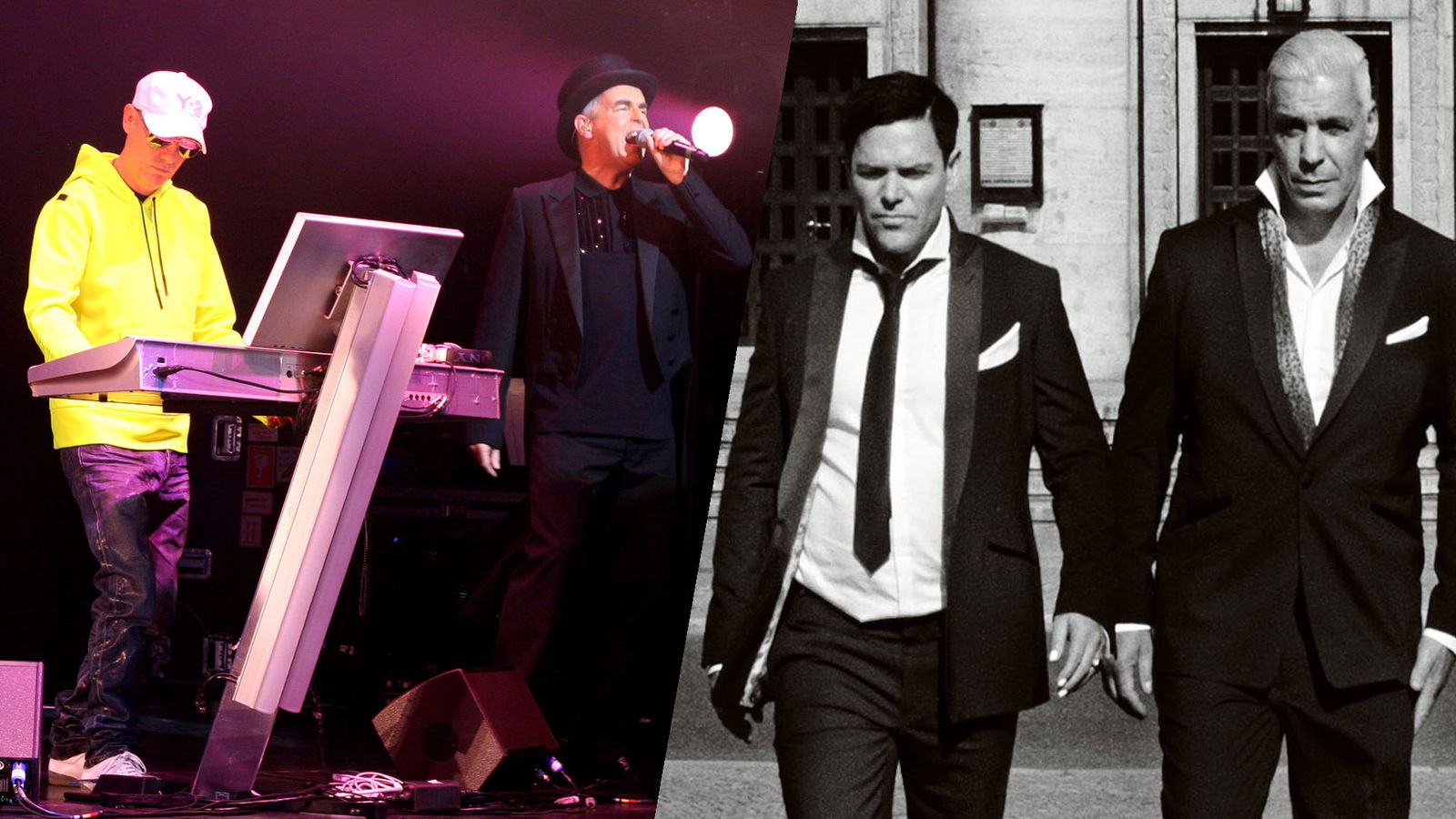 Pet Shop Boys / Richard Kruspe und Till Lindemann (Rammstein)
