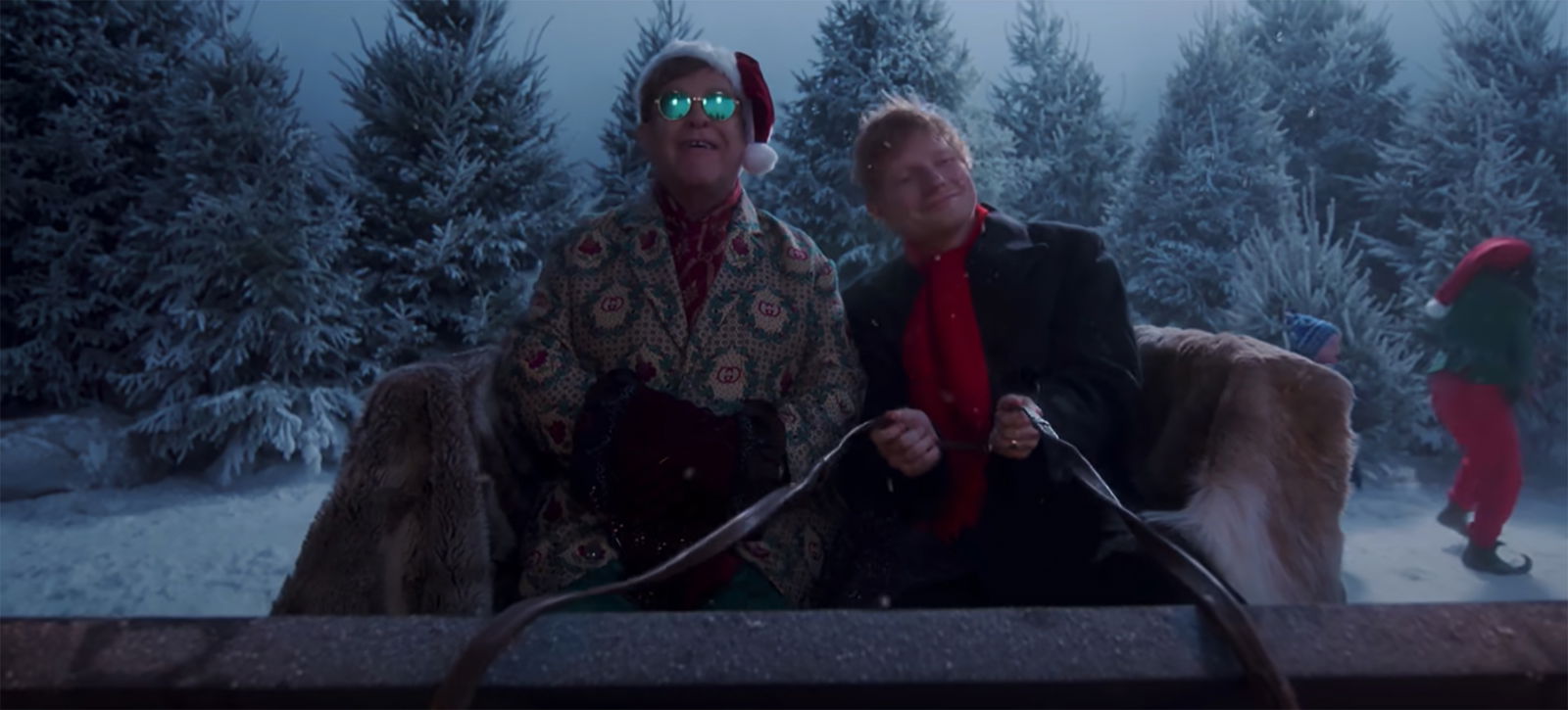 Elton John & Ed Sheeran ("Merry Christmas"-Musikvideo)