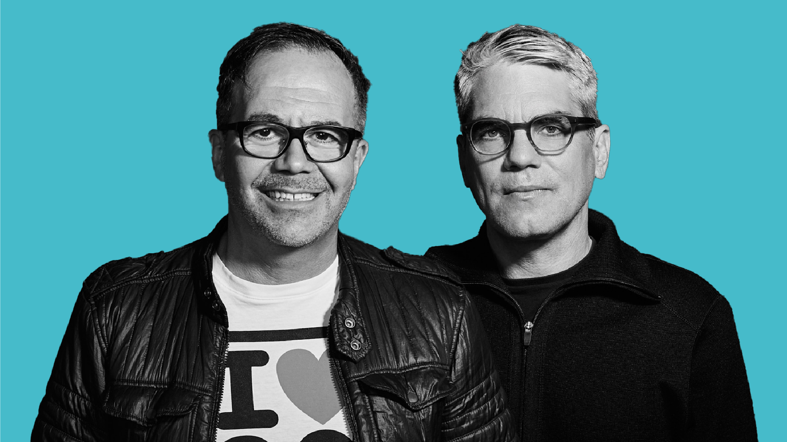 Die 80s80s Moderatoren George & Sebastian