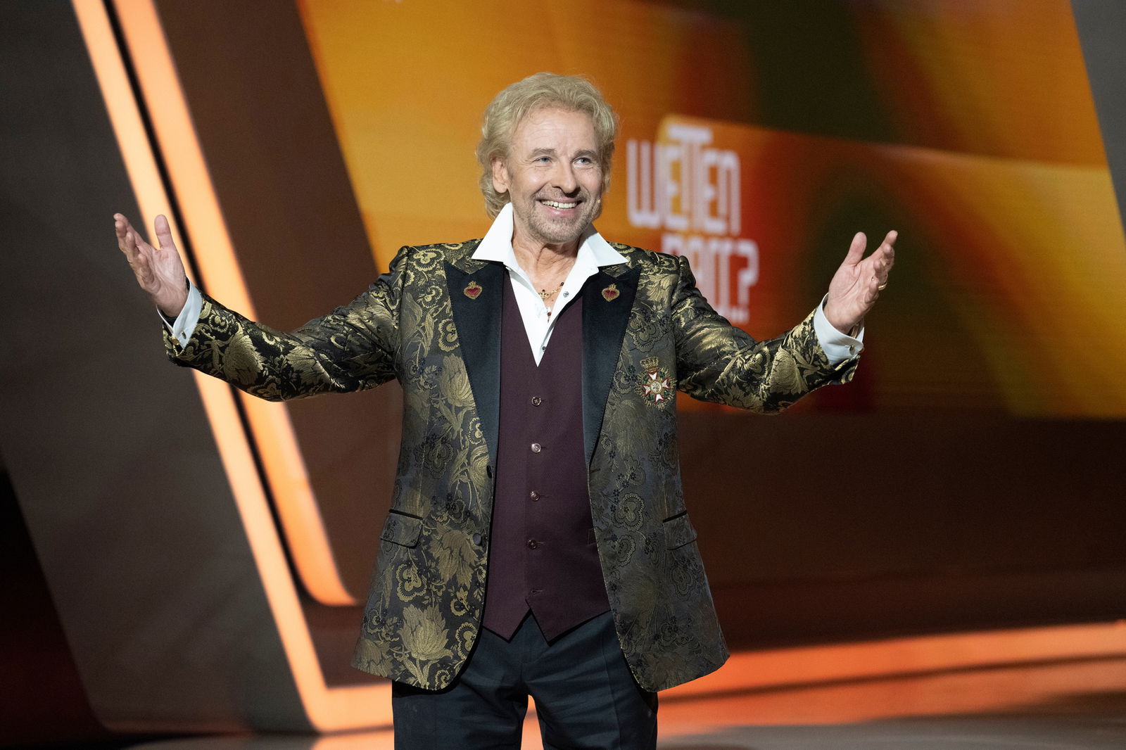 Thomas Gottschalk am 6. November 2021 bei "Wetten, dass..?"