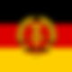 Die Staatsflagge der Deutschen Demokratischen Republik