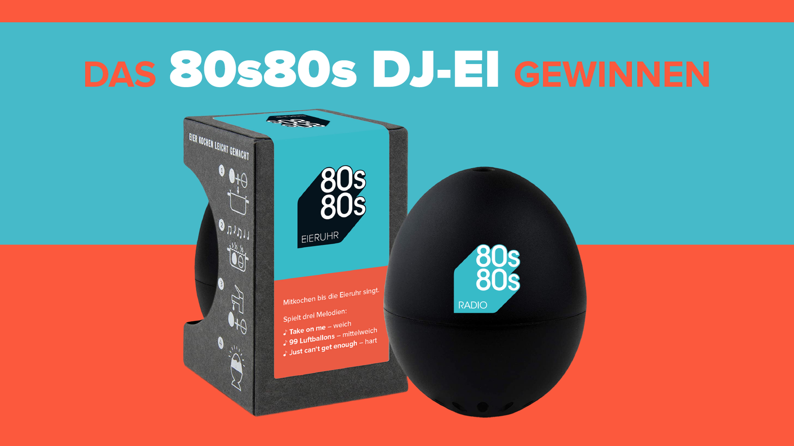 Das 80s80s DJ-EI gewinnen!