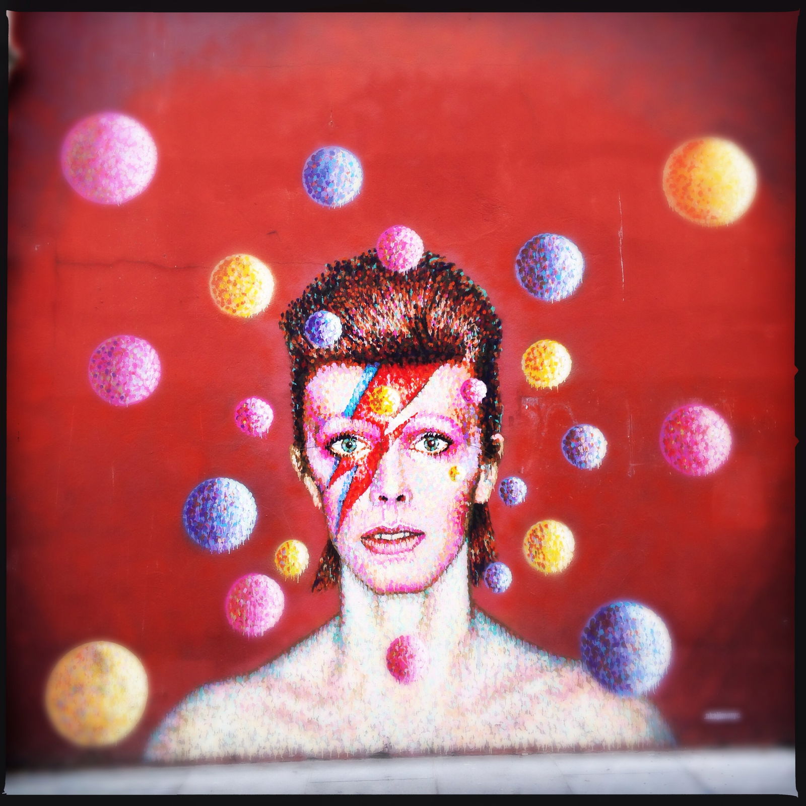 David Bowie als Ziggy Stardust 