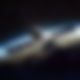 Satellit umkreist die Erde
