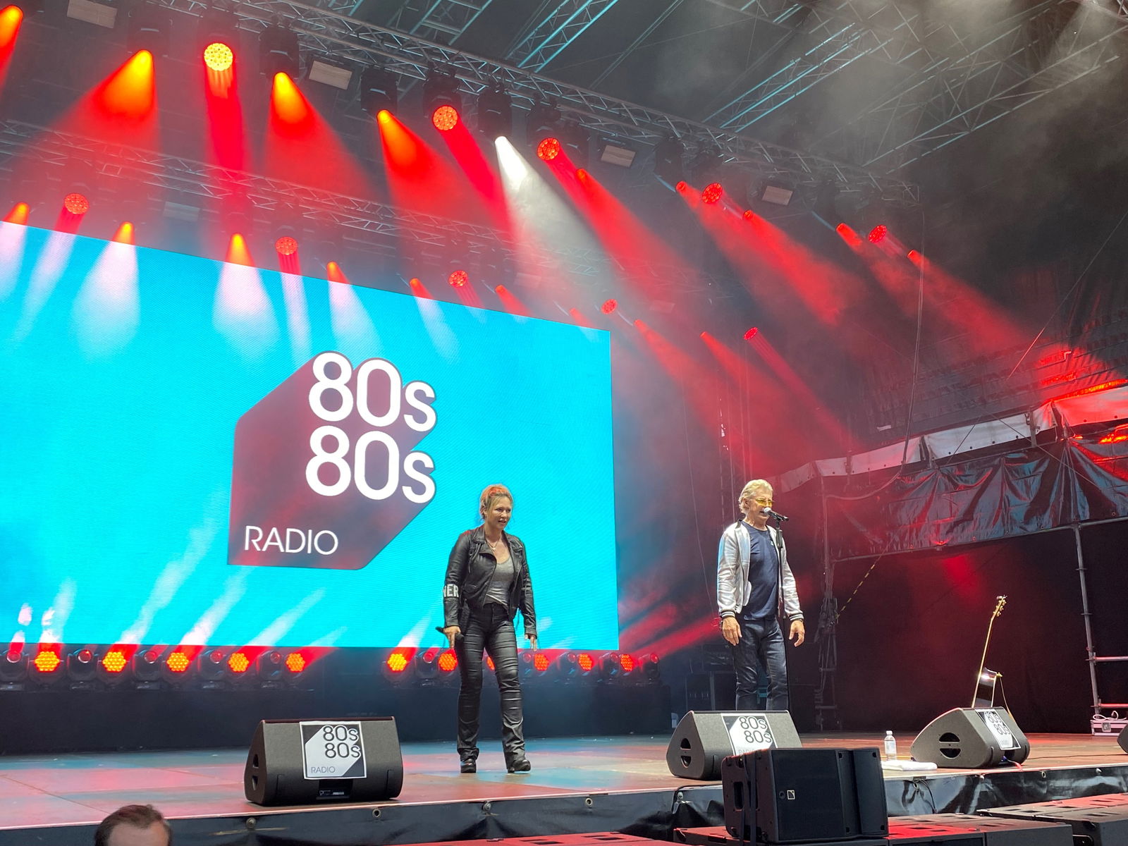 Markus live auf der 80s80s Bühne auf der Kieler Woche 2022