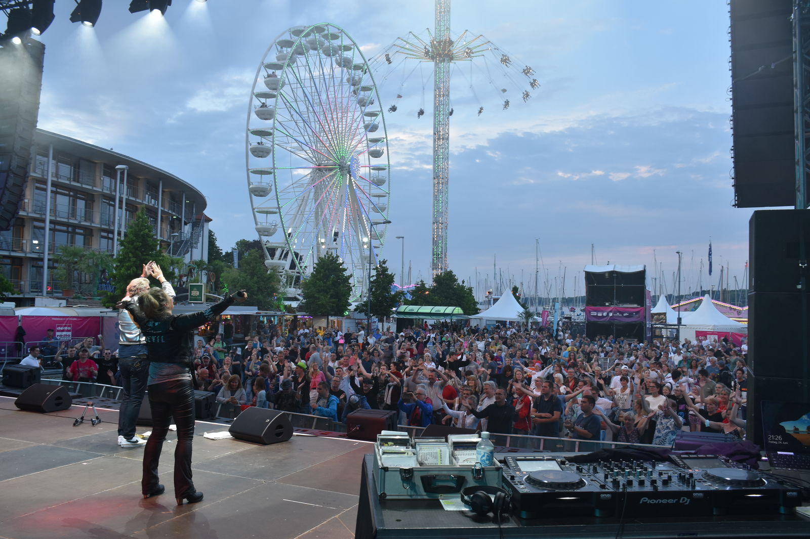 Markus & Yvonne König live auf der Kieler Woche 2022