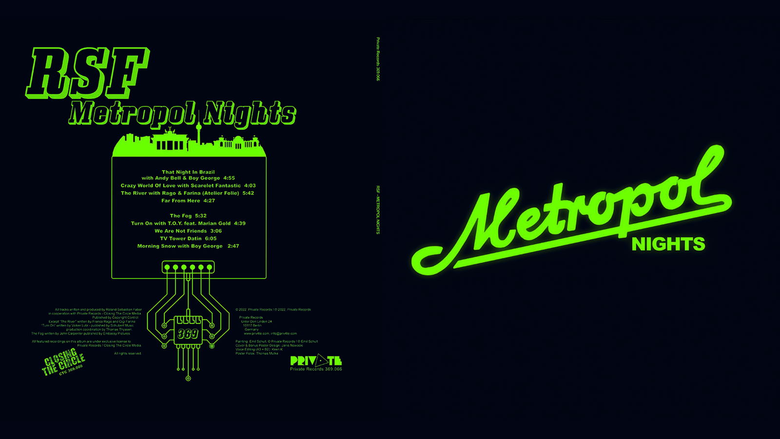 Cover "Metropol Nights"