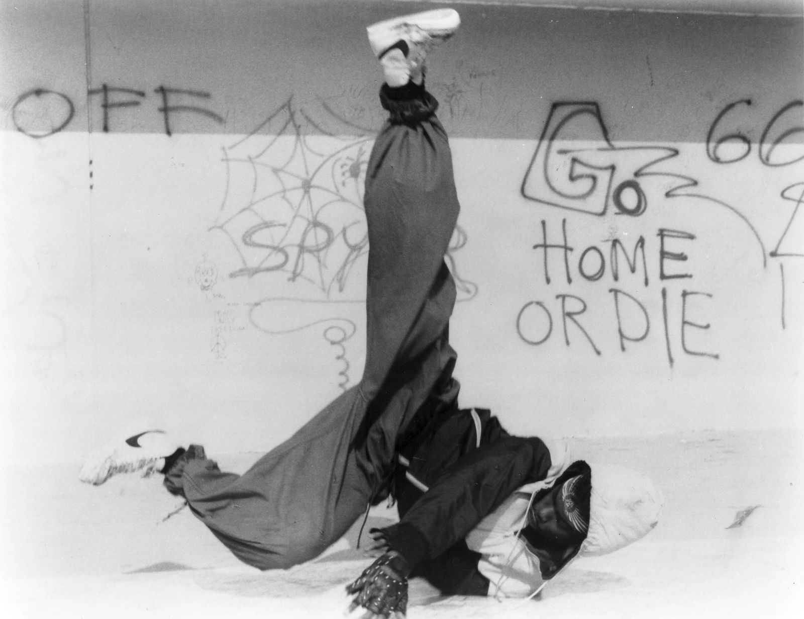 Breakdance in Jogginghose