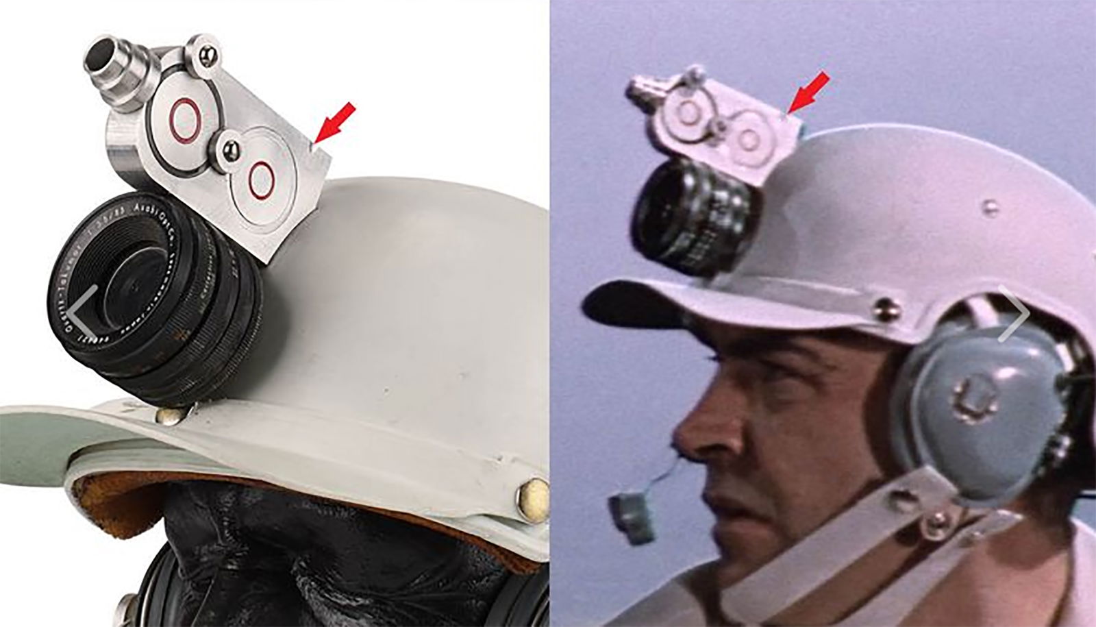 James Bond's (Sean Connery) Screen-matched Little Nellie Pilot Helmet