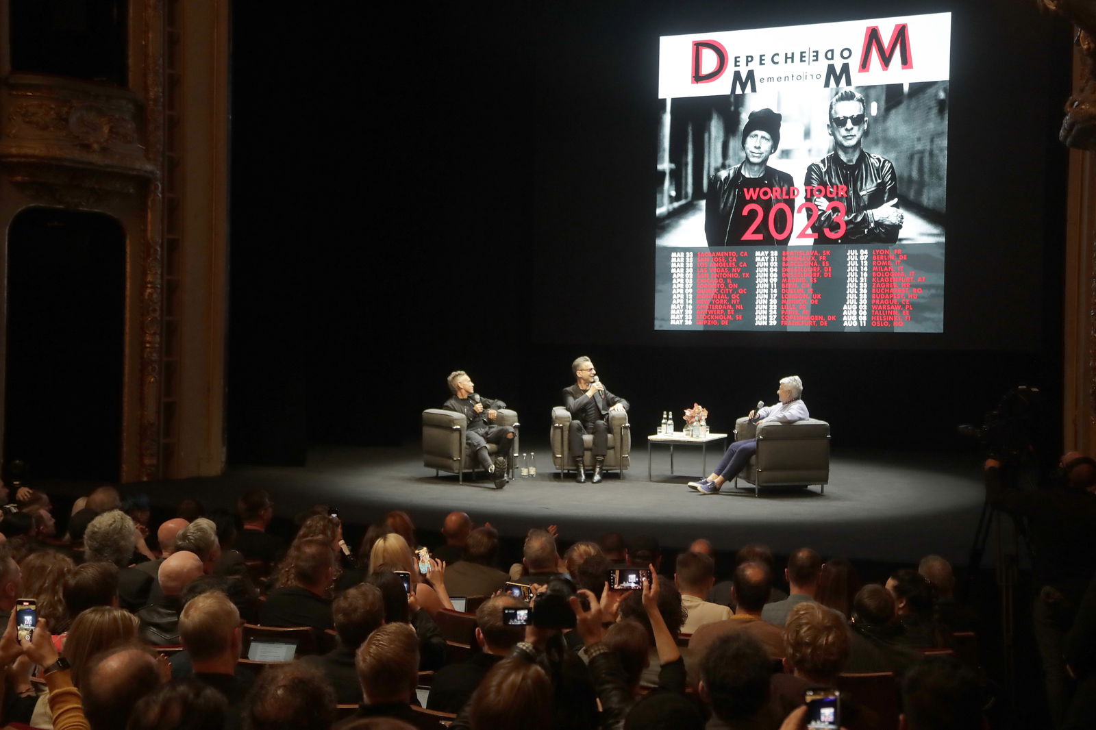Depeche Mode Pressekonferenz am 4. Oktober 2022 in Berlin