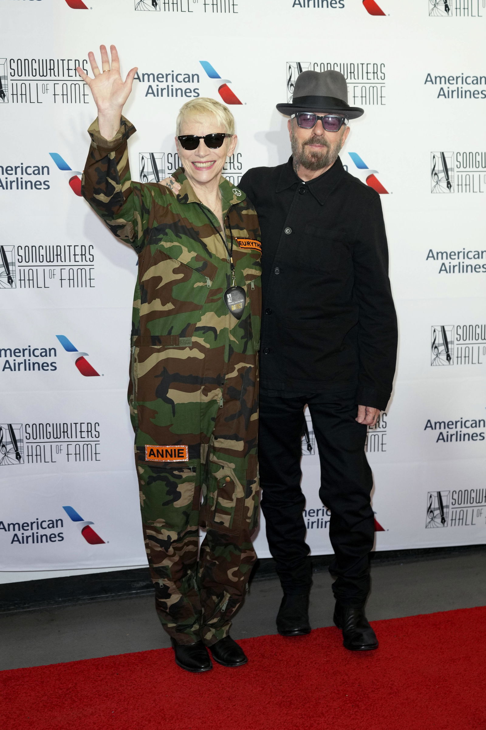 Annie Lennox und Dave Stewart bei der 51. Songwriters Hall of Fame Awards Gala im Marriott Marquis.New York, 16.06.2022