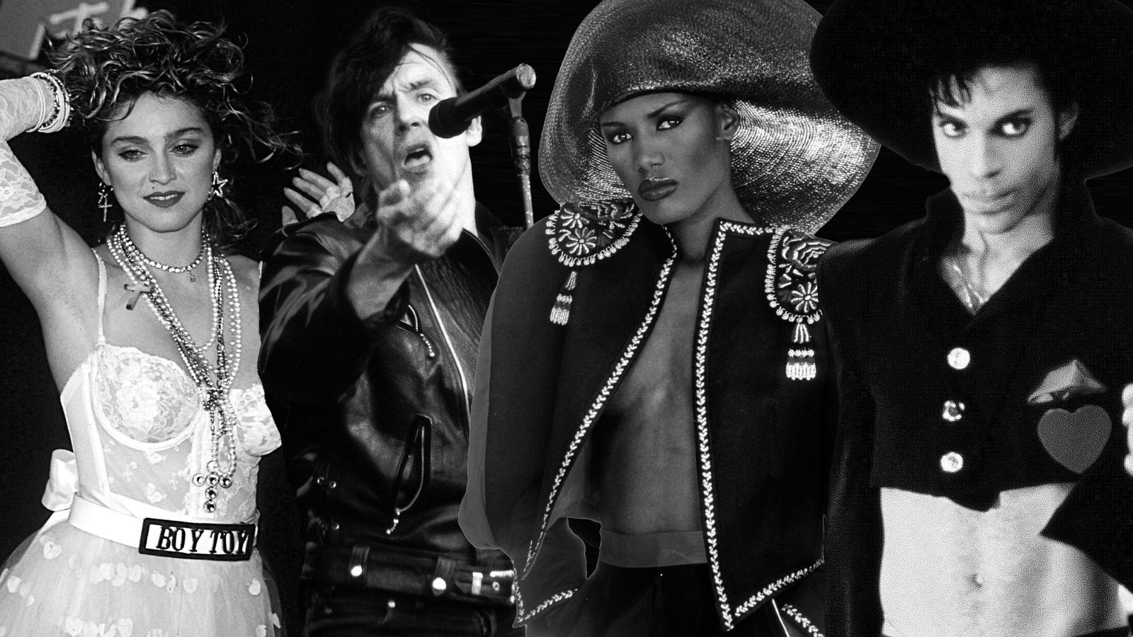 Madonna, Iggy Pop, Grace Jones & Prince