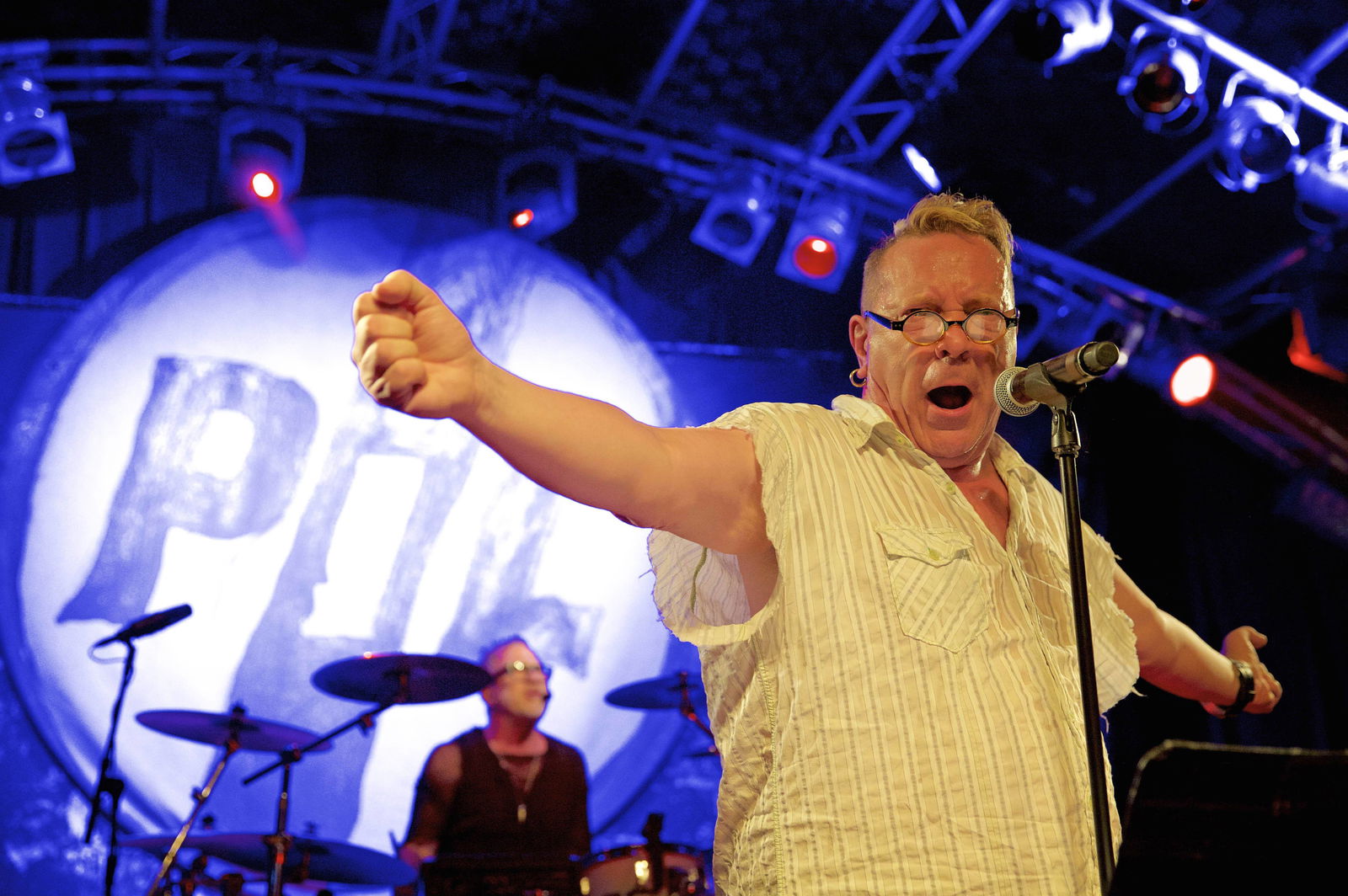 John Lydon von Public Image Ltd./ PiL live in der Markthalle Hamburg am 12.05.2016
