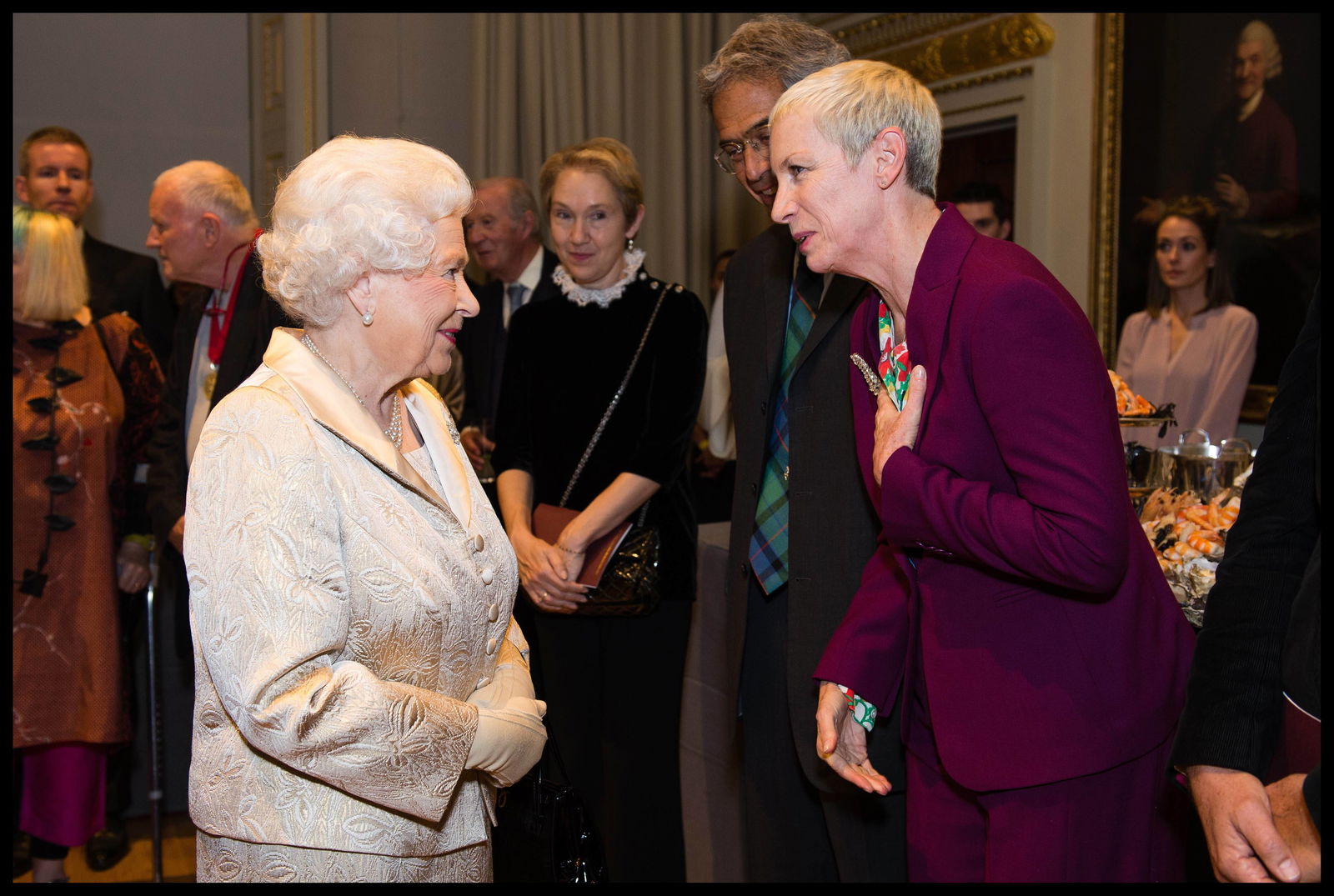  Queen Elizabeth II & Annie Lennox
