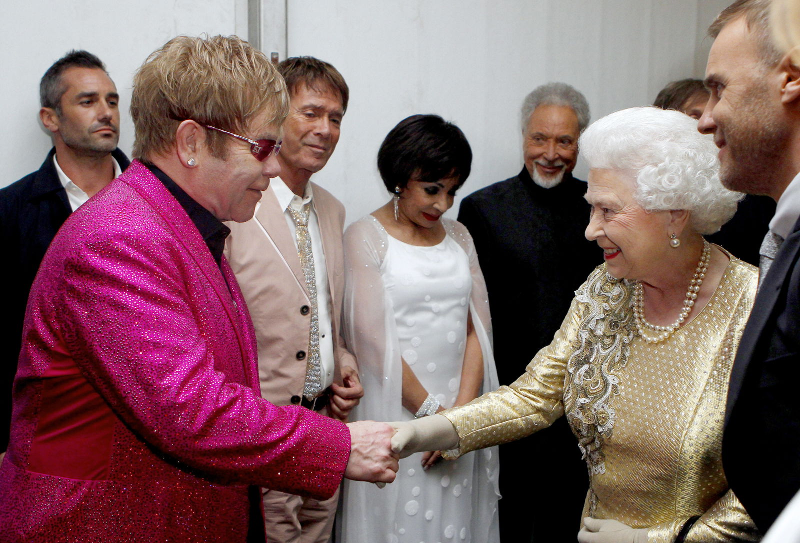 Elton John & Queen Elizabeth ll