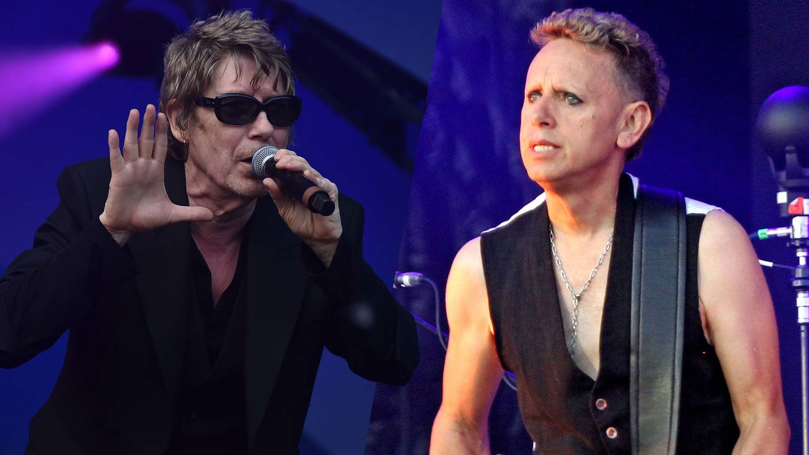 Richard Butler (Psychedelic Furs ) & Martin Gore (Depeche Mode)