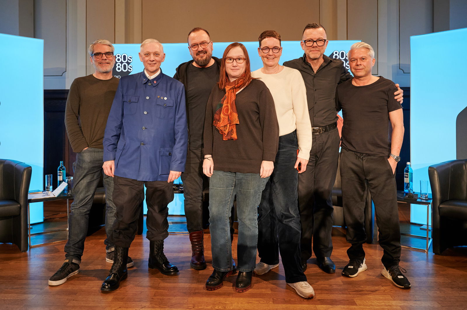 80s80s Listening Session "Memento Mori" (Depeche Mode): Sebastian Voigt, Mark Reeder, Thilo Schmied, Birgit Fuß, Anne Haffmans, Marcus Meyn & Markus Kavka