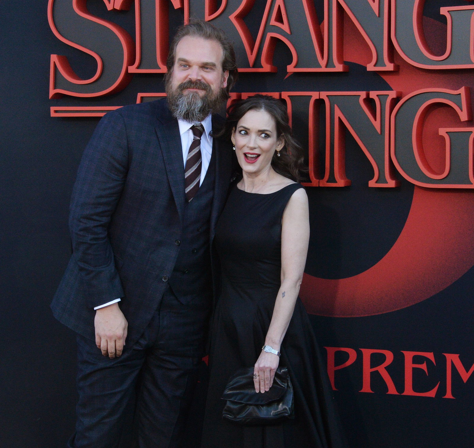 David Harbour & Winona Ryder (Stranger Things)