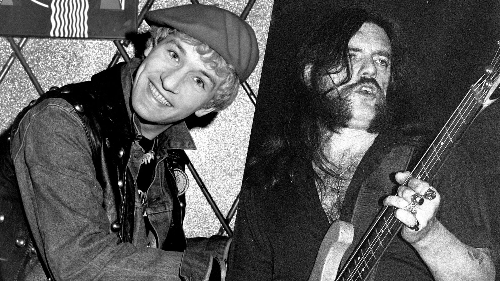 Captain Sensible (1984) & Lemmy Kilmister (1986)