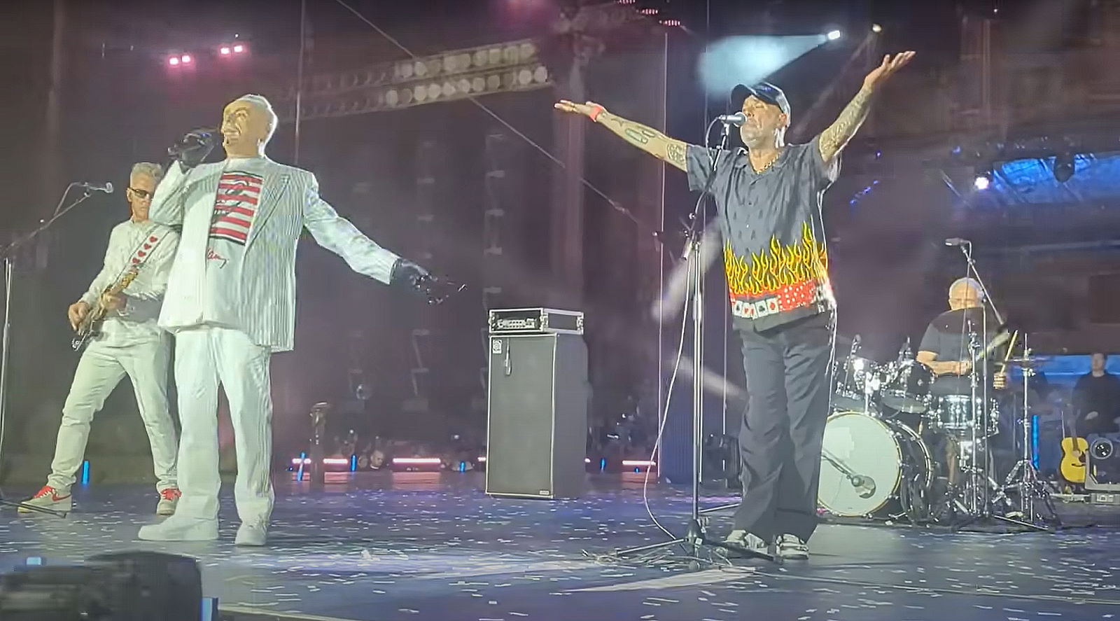 Frankie Goes to Hollywood am 7. Mai 2023 beim ESC-Opening in Liverpool