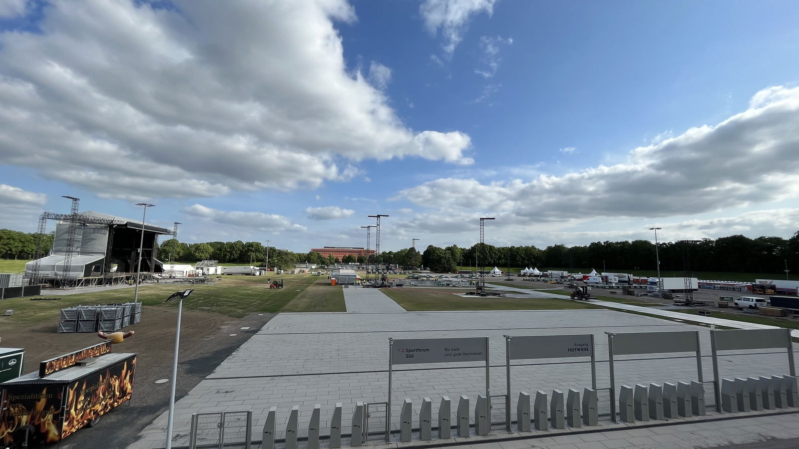 Die Festwiese Leipzig am 25. Mai 2023