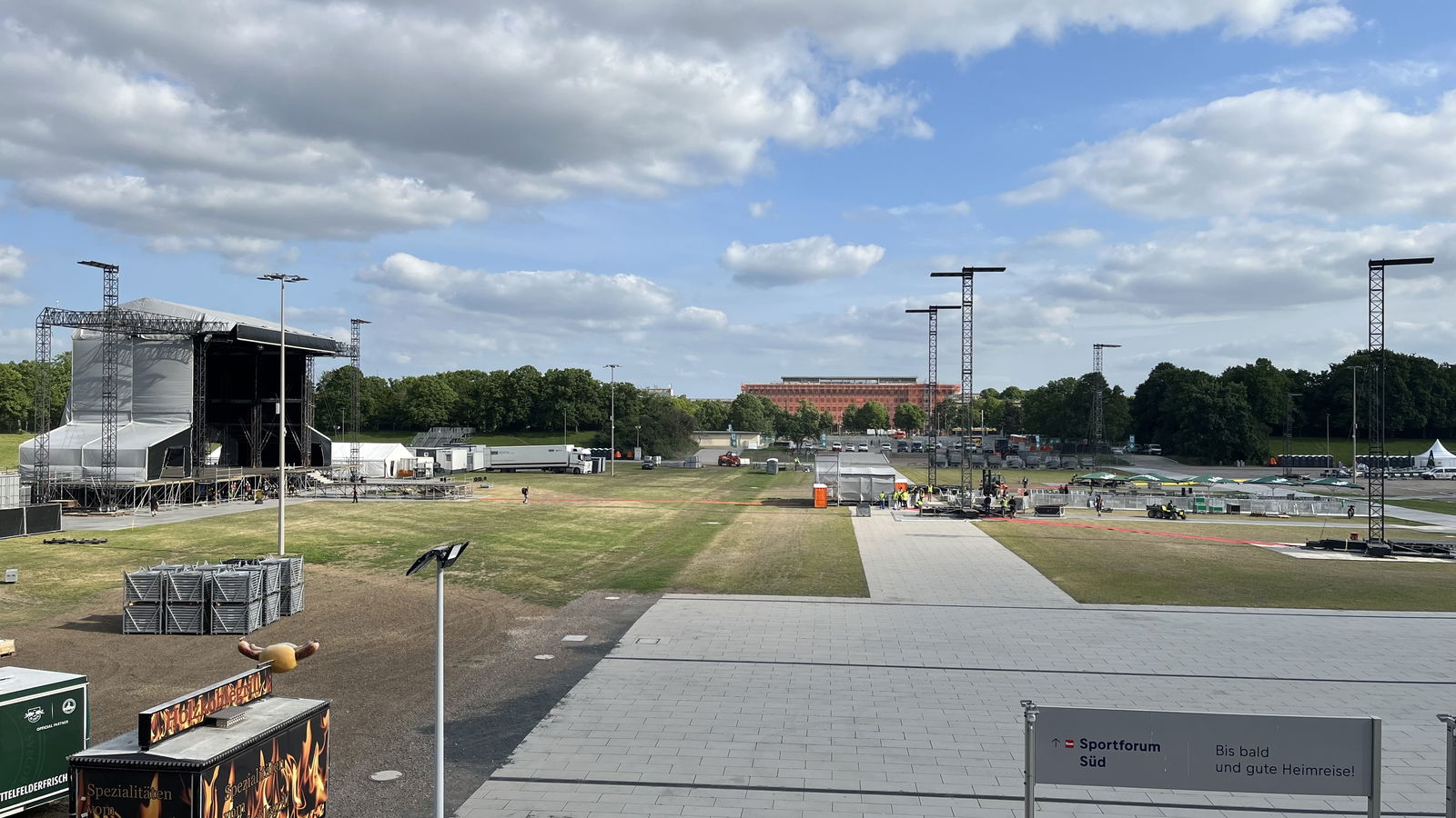 Die Festwiese Leipzig am 25. Mai 2023