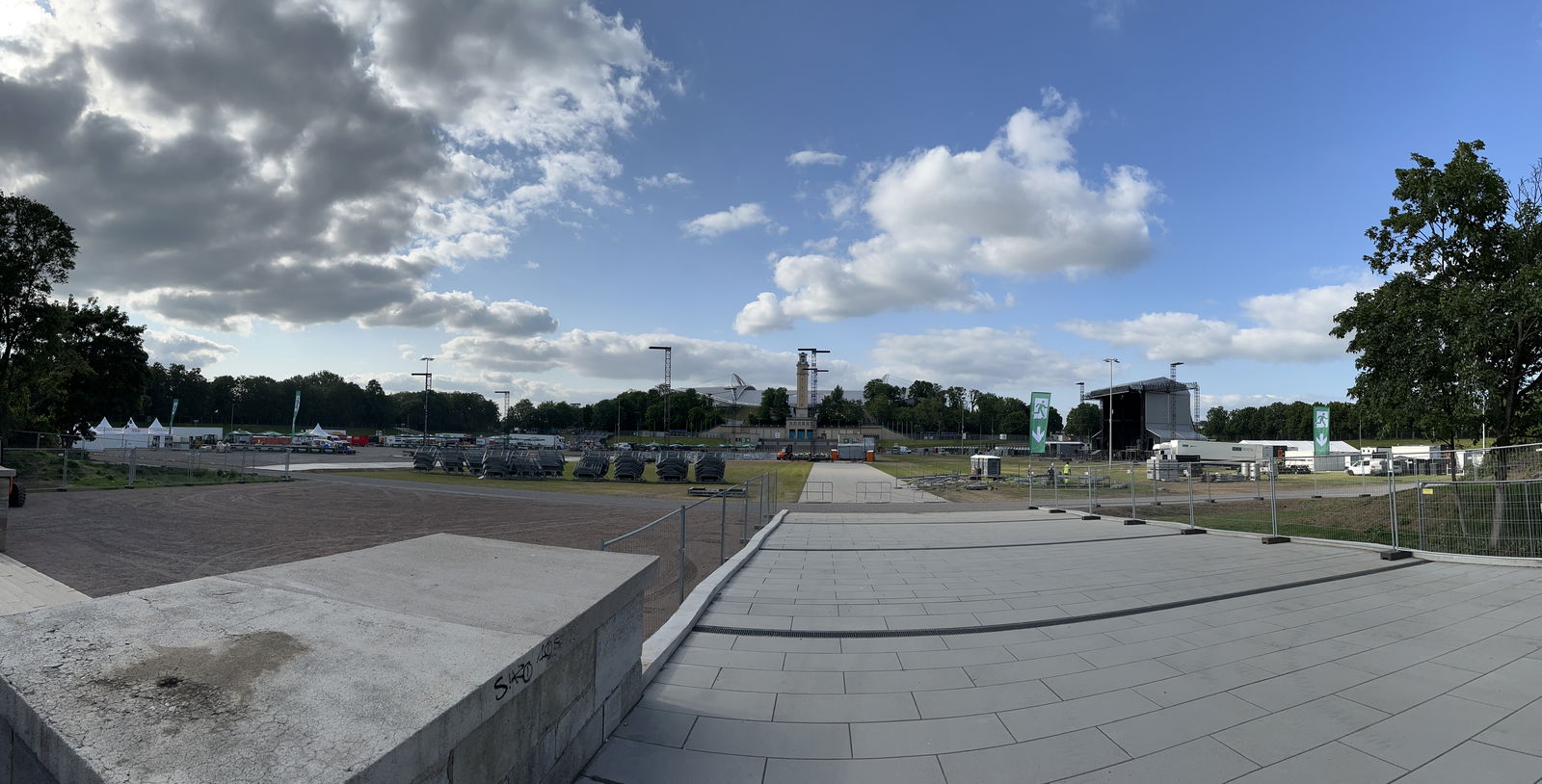 Die Festwiese Leipzig am 25. Mai 2023