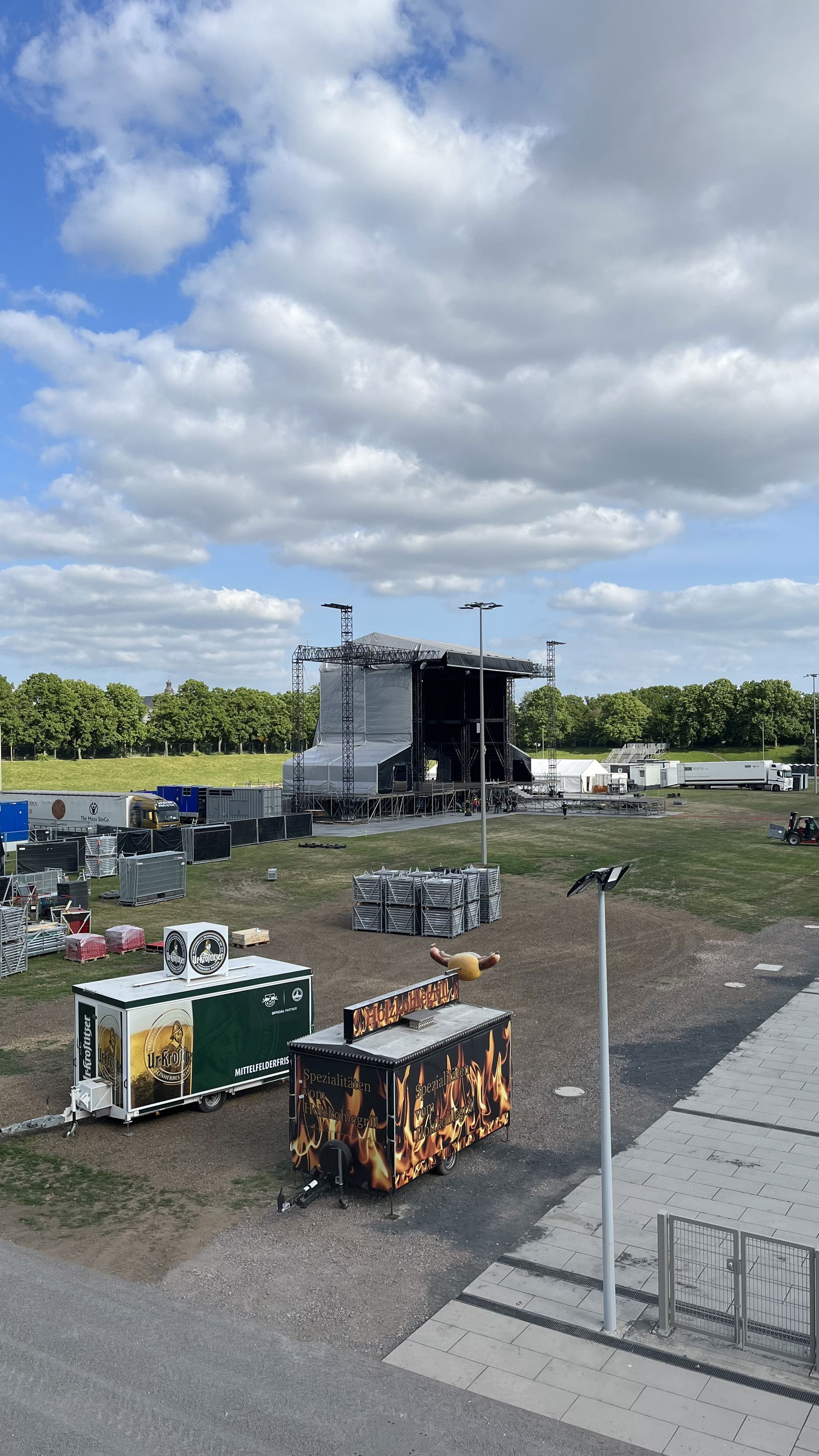 Die Festwiese Leipzig am 25. Mai 2023