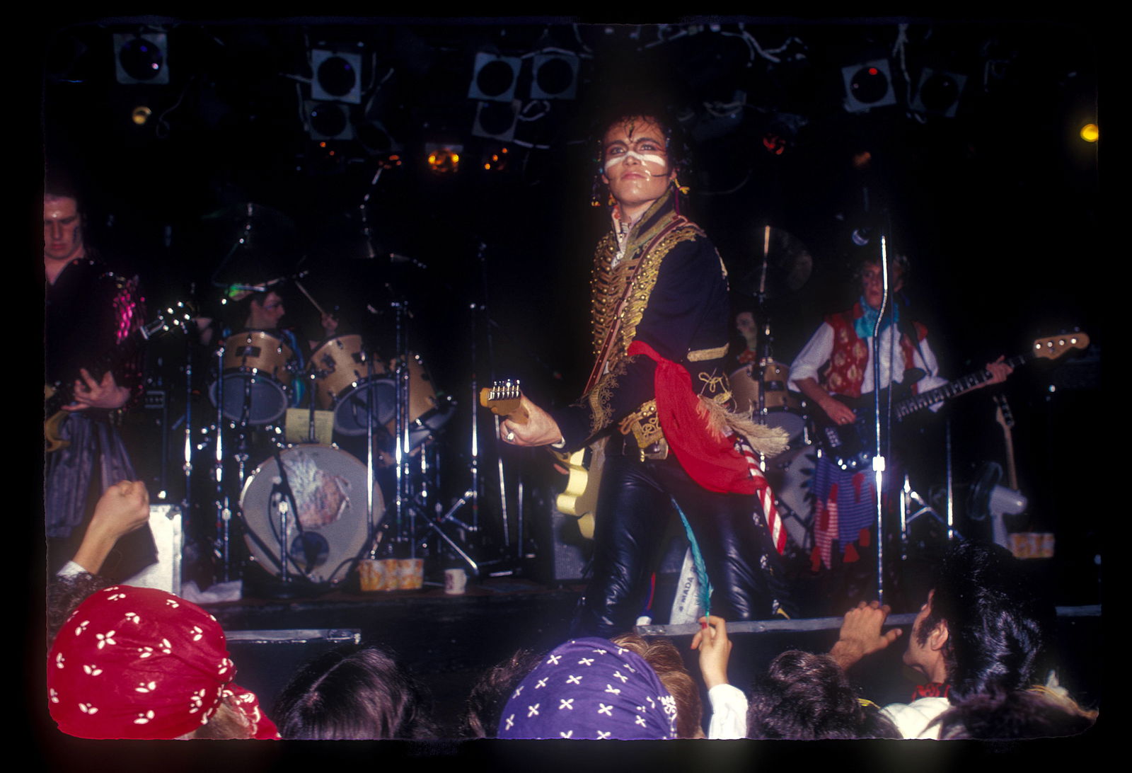 Chris Hughes (links) von Adam and The Ants