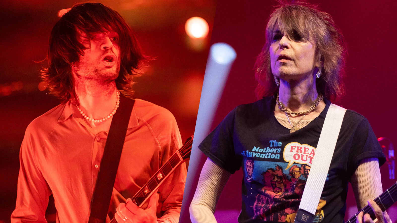 Jonny Greenwood (Radiohead) & Chrissie Hynde (The Pretenders)