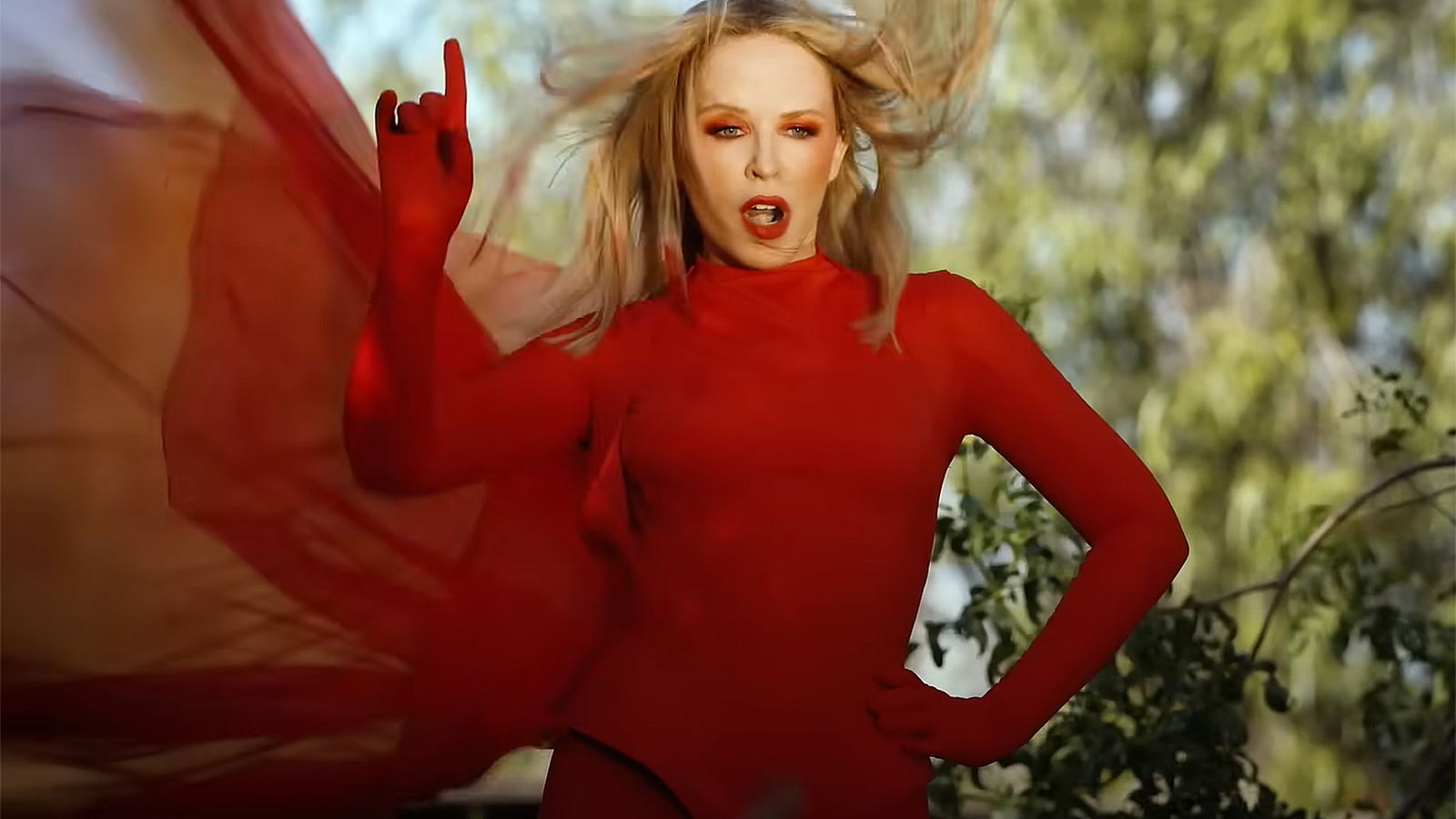 Kylie Minogue im "Padam Padam"-Musikvideo