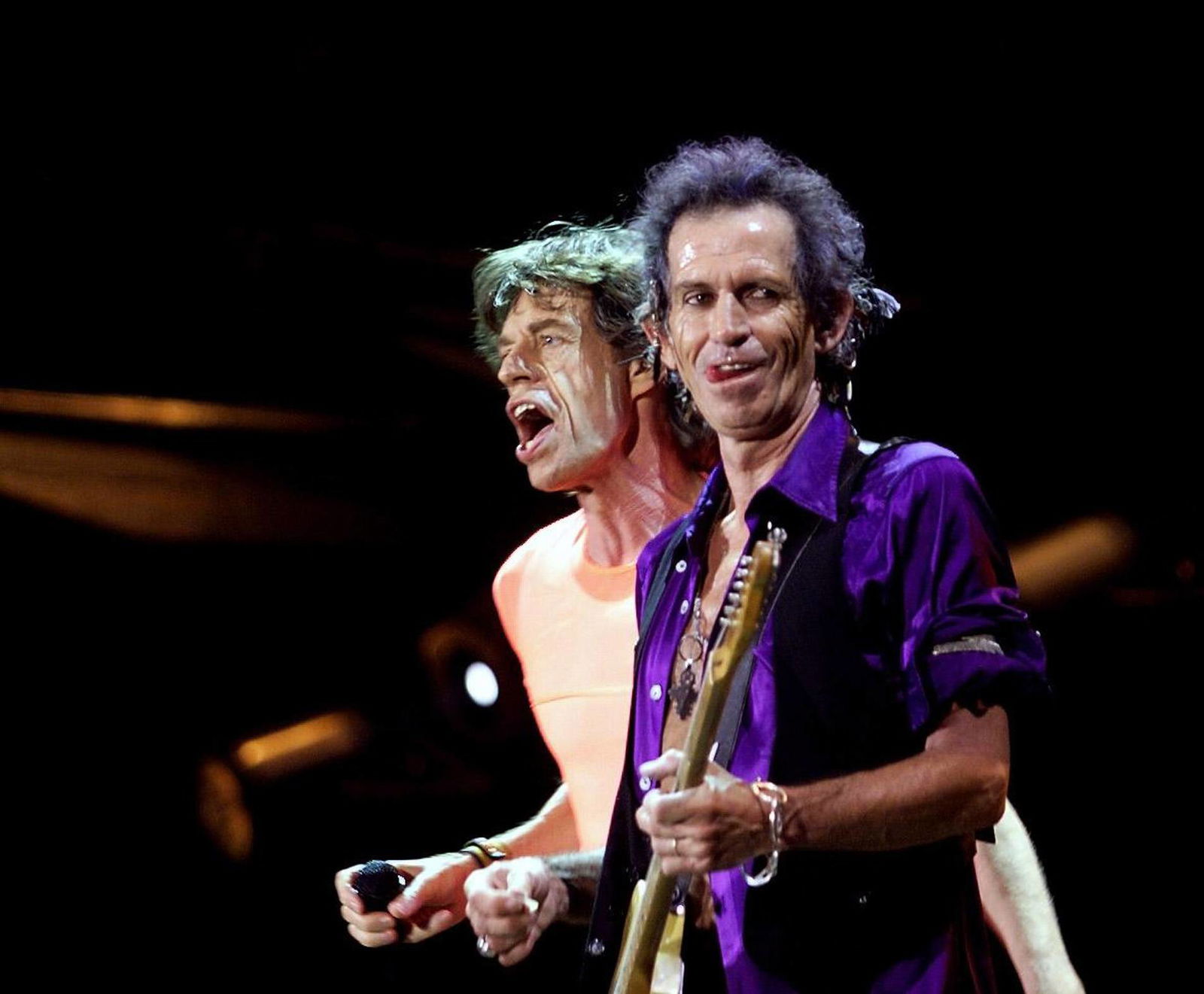 Mick Jagger & Keith Richards, Rolling Stones live in Stuttgart (1999)
