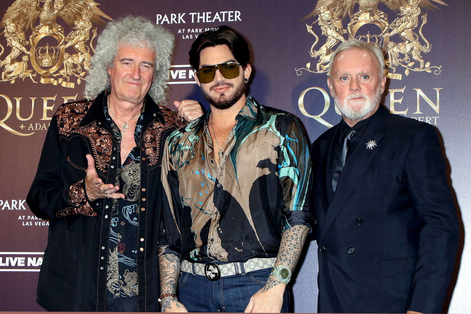Queen: Brian May, Adam Lambrt & Roger Taylor