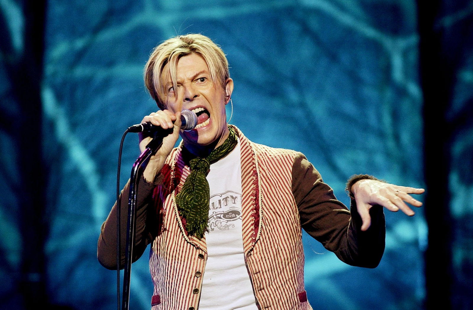 David Bowie live in Oslo im Oktober 2003