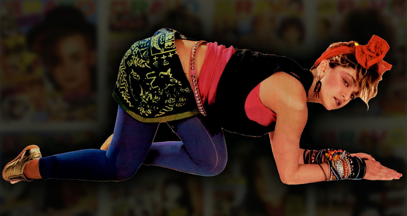 Bravo Starschnitt von Madonna