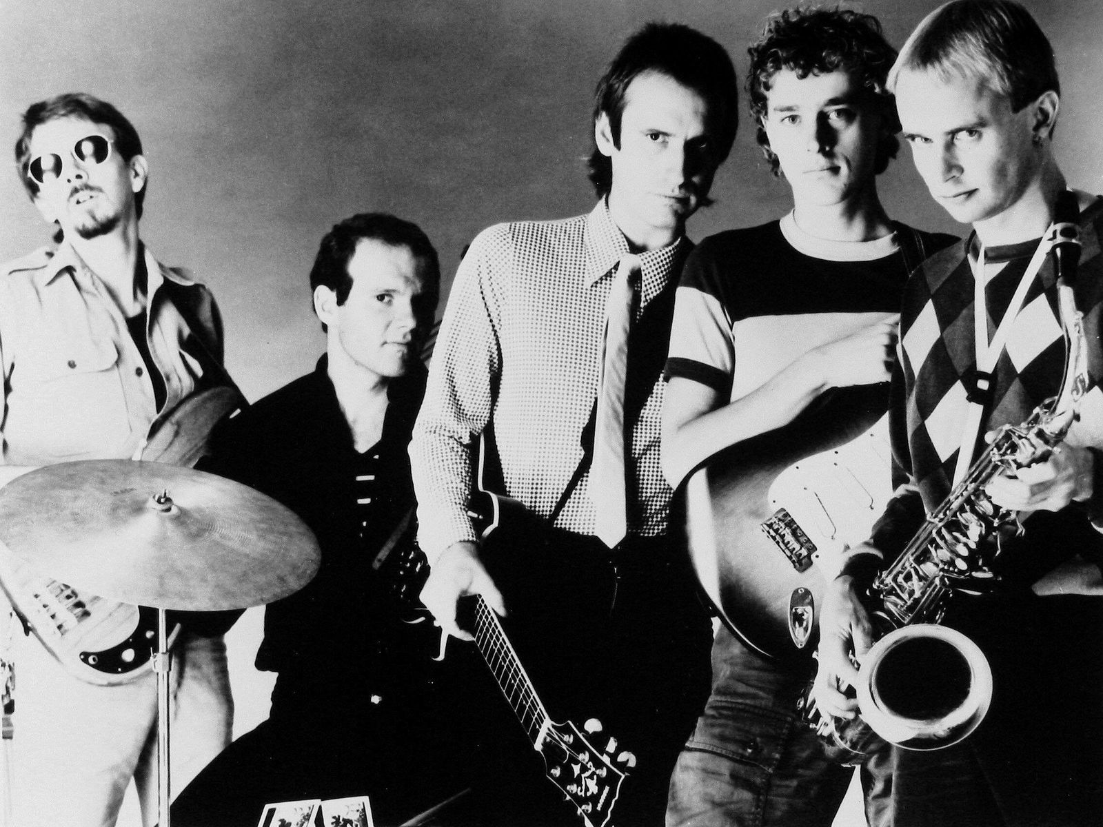 Men At Work: John Rees, Jerry Speiser, Colin Hay, Ron Strykert & Greg Ham (1982)