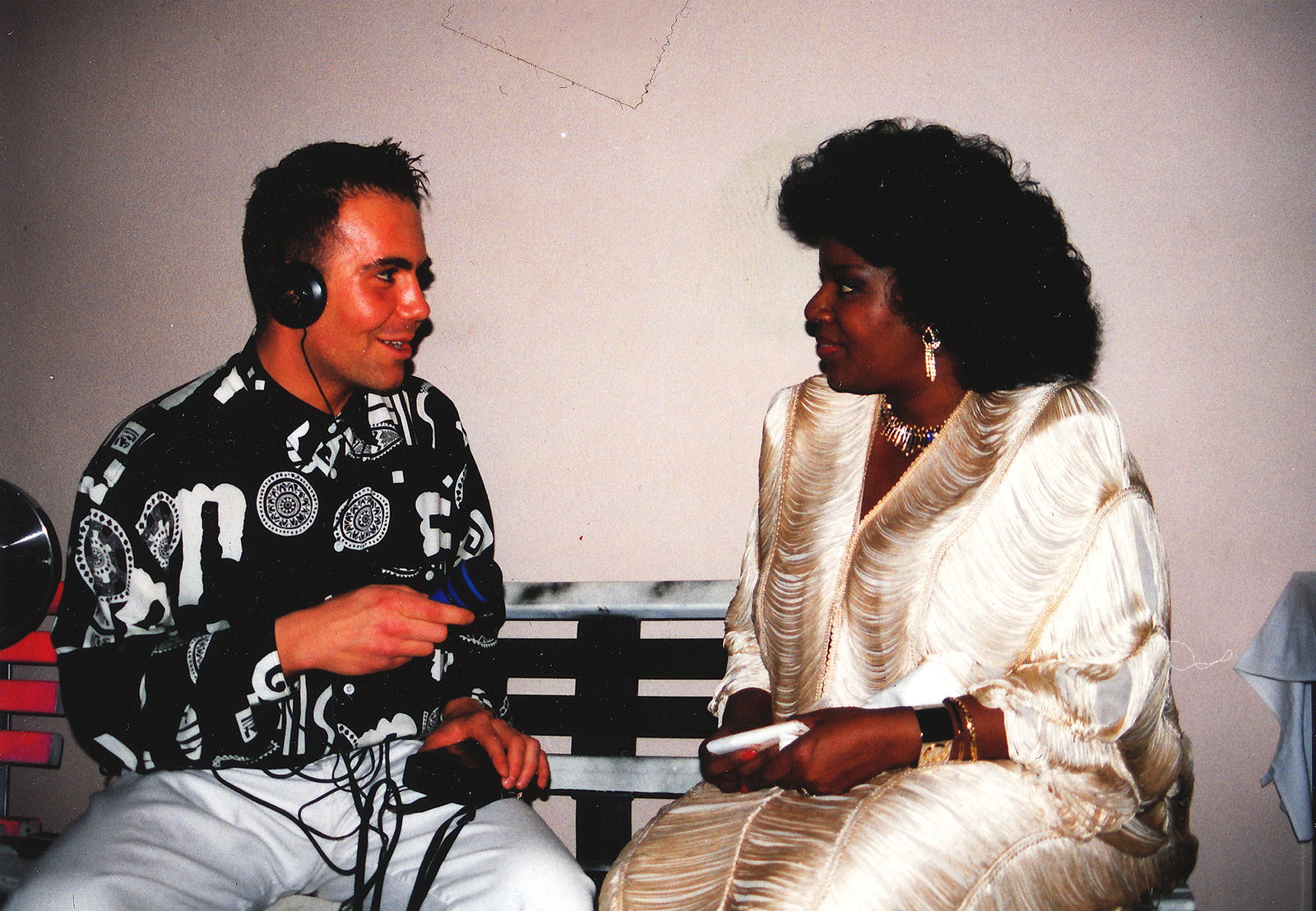 80s80s Moderator George mit Gloria Gaynor (1993)