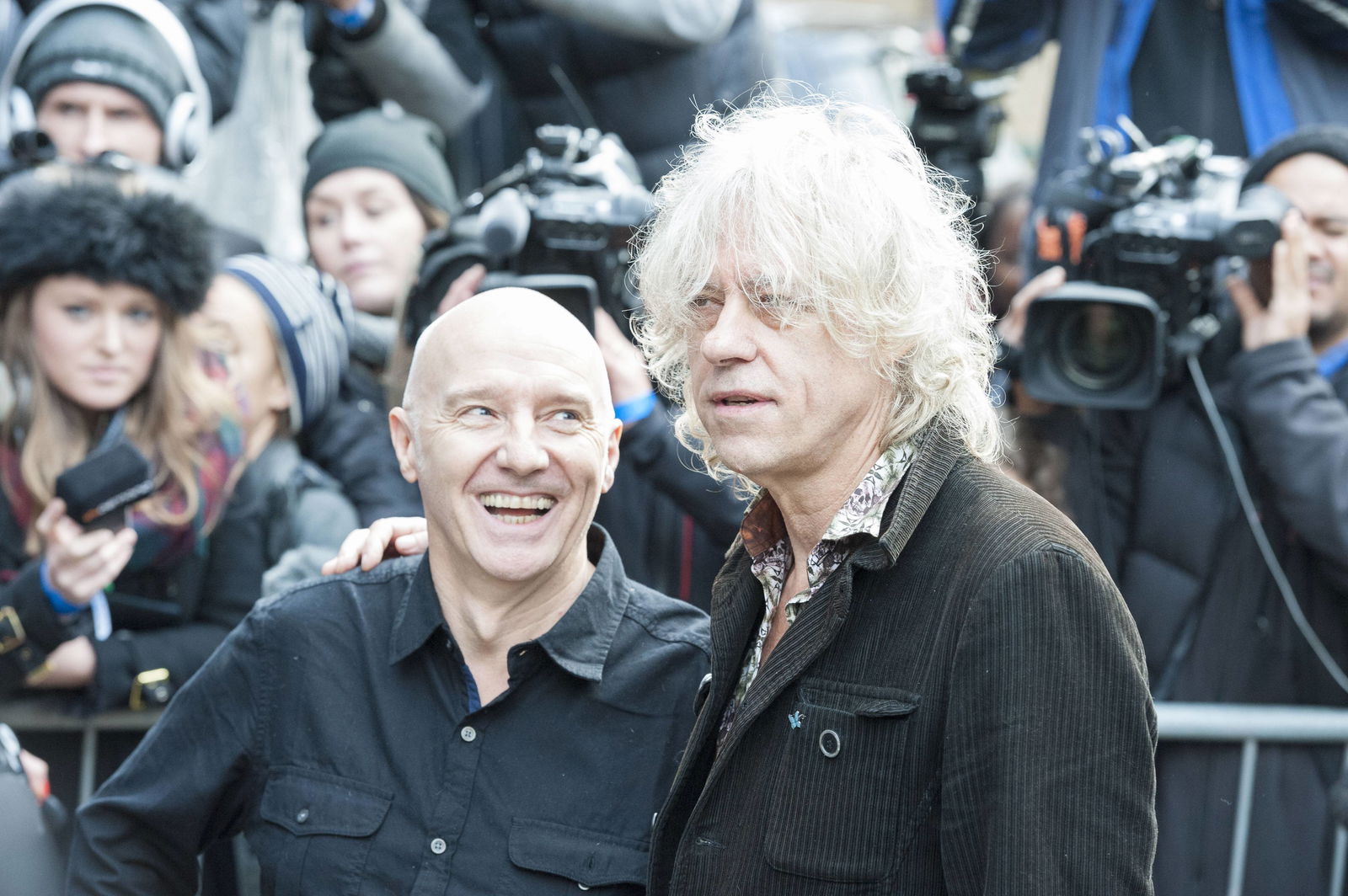 Midge Ure and Bob Geldof (2014)