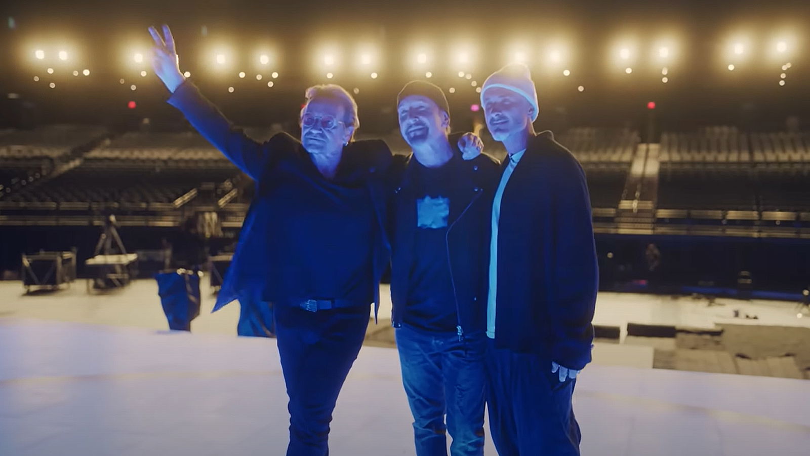 Bono & The Edge von U2 mit Zane Lowe (2023)