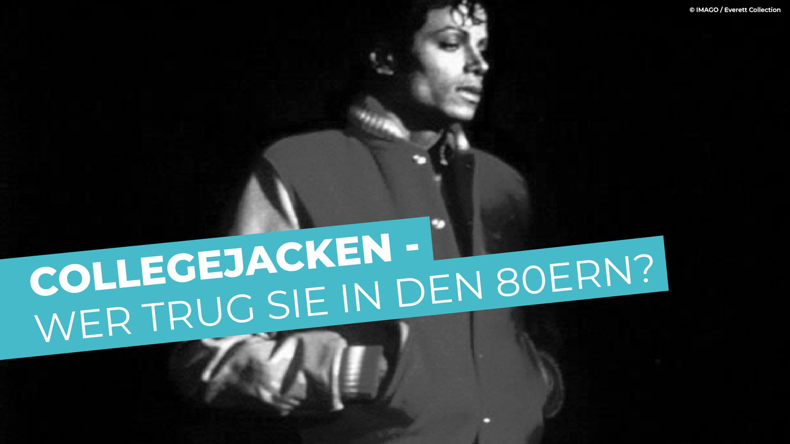 Collegejacken - weer trug sie in den 80ern?